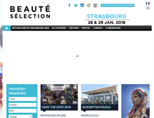 Tablet Screenshot of beauteselection.com